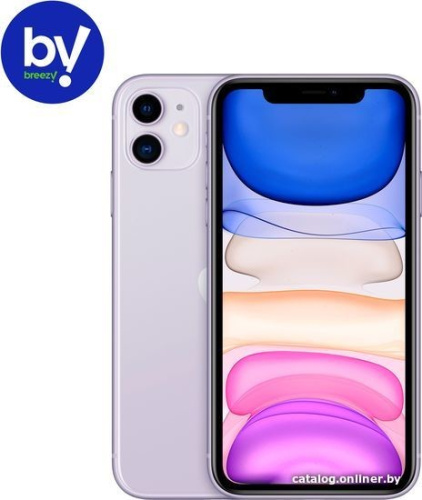 Смартфон Apple iPhone 11 128GB Воcстановленный by Breezy, грейд C (фиолетовый) фото 3