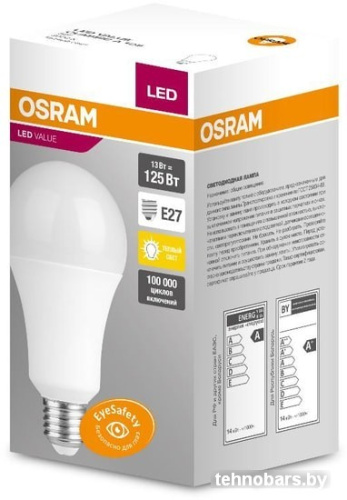 Светодиодная лампа Osram LED Value A70 E27 13 Вт 3000 К фото 4