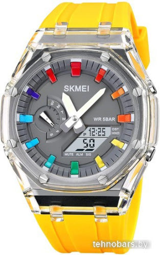 Наручные часы Skmei 2100 (желтый) фото 3