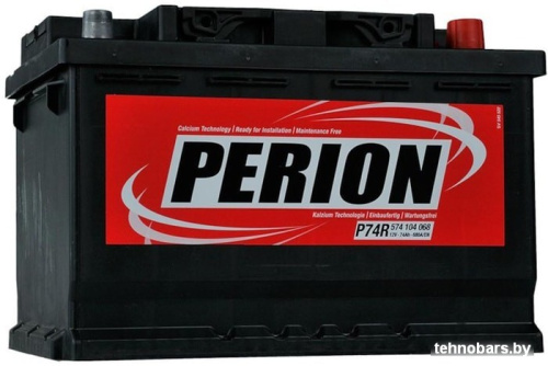 Автомобильный аккумулятор Perion P74R (74 А·ч) фото 3