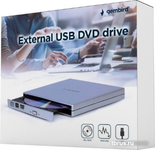 DVD привод Gembird DVD-USB-02-SV фото 7