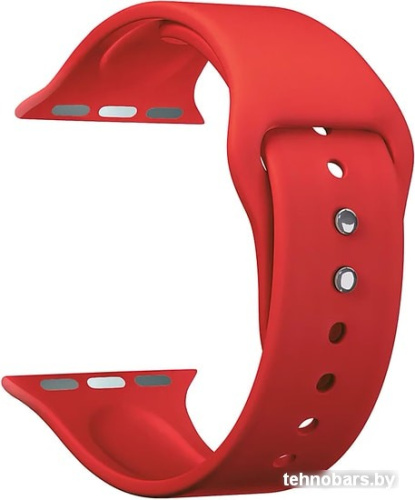 Ремешок Lyambda Altair для Apple Watch 42-44 мм (S/M и M/L, красный) фото 3