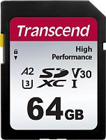 Карта памяти Transcend SDXC 330S TS64GSDC330S 64GB