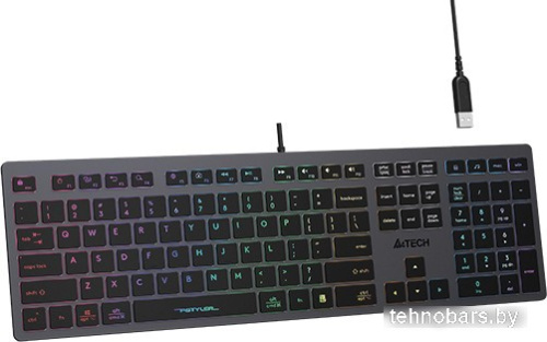 Клавиатура A4Tech Fstyler FX60H (неоновая подсветка) фото 5