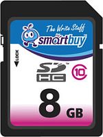 Карта памяти Smart Buy SDHC (Class 10) 8GB (SB8GBSDHCCL10)