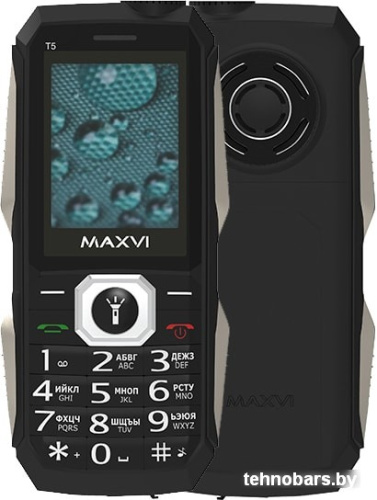 Мобильный телефон Maxvi T5 (черный) фото 3