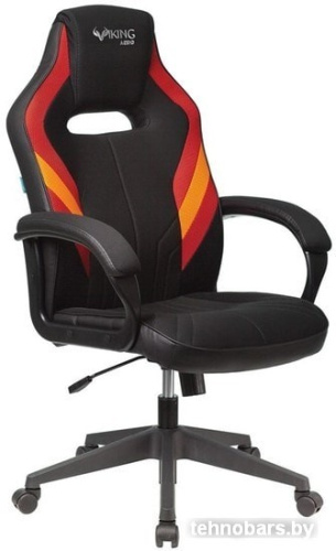 Кресло Бюрократ Viking 3 Aero (черный/красный) фото 3