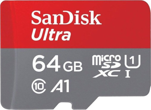 Карта памяти SanDisk Ultra SDSQUA4-064G-GN6MA microSDXC 64GB (с адаптером) фото 7