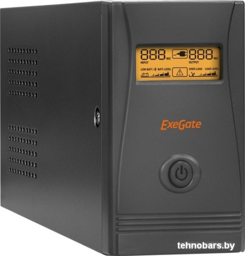 Источник бесперебойного питания ExeGate Power Smart ULB-800.LCD.AVR.C13.RJ.USB фото 3