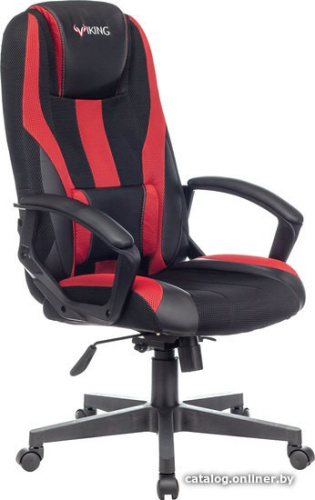 Кресло Zombie VIKING-9/BL+RED (черный/красный, новый дизайн) фото 3