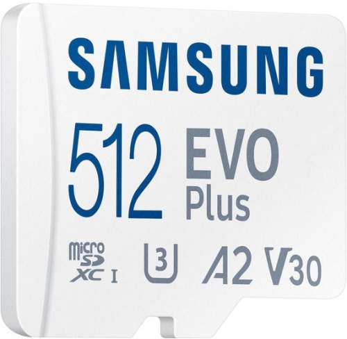 Карта памяти Samsung EVO Plus 2021 microSDXC 512GB (с адаптером) фото 5