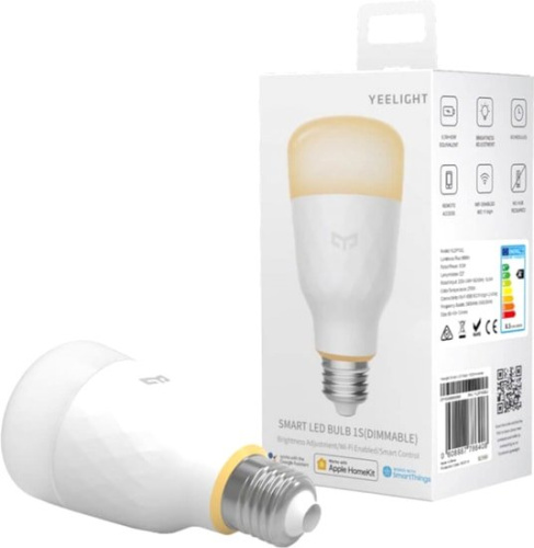 Светодиодная лампа Yeelight Smart Led Bulb 1S White YLDP15YL E27 10 Вт 2700-6500K фото 7