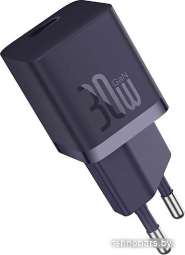 Сетевое зарядное Baseus GaN5 Fast Charger Mini 1C 30W CCGN070705 (фиолетовый) фото 3