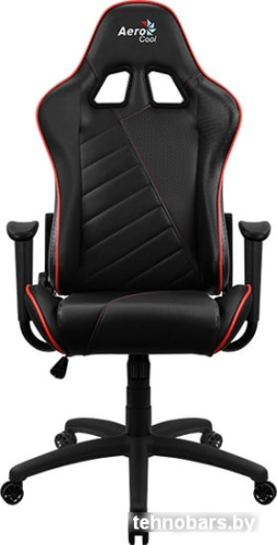 Кресло AeroCool AC110 AIR (черный/красный) фото 4