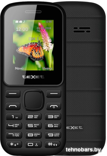 Мобильный телефон TeXet TM-130 (черный) фото 3