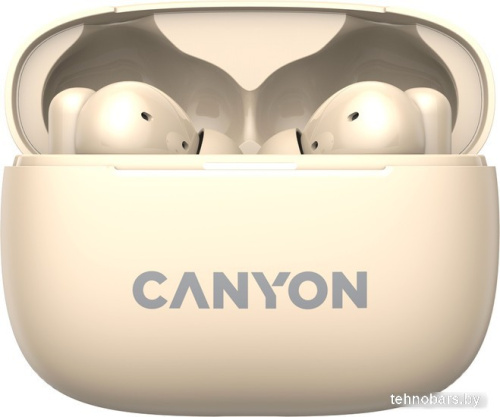 Наушники Canyon OnGo 10 ANC TWS-10 (бежевый) фото 3