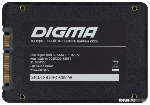 SSD Digma Run S9 1TB DGSR2001TS93T фото 6