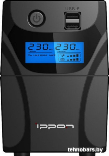 Источник бесперебойного питания IPPON Back Power Pro II 800 фото 5