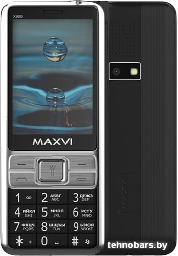 Мобильный телефон Maxvi X900 (черный) фото 3