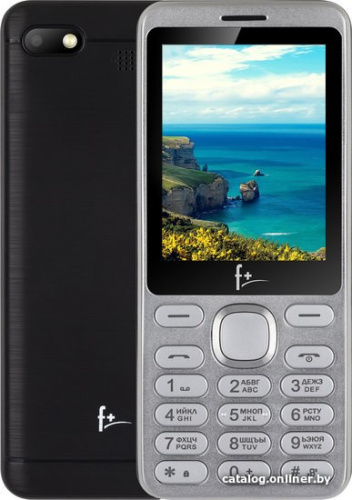 Мобильный телефон F+ S286 (серебристый) фото 3