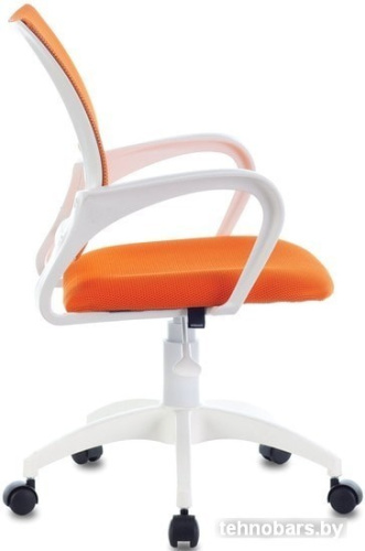 Кресло Brabix Fly MG-396W (белый/оранжевый) фото 5