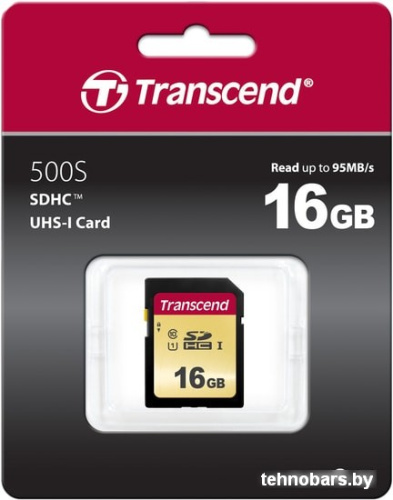 Карта памяти Transcend SDHC 500S 16GB фото 4