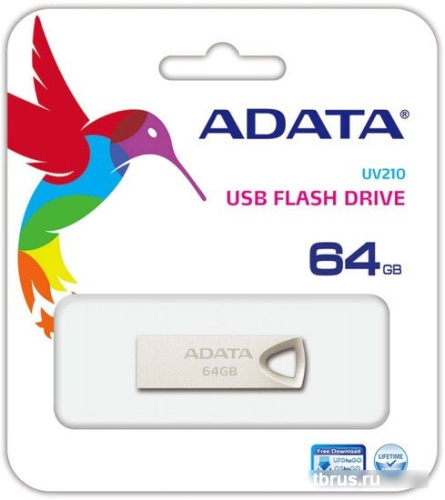USB Flash A-Data UV210 64GB [AUV210-64G-RGD] фото 6