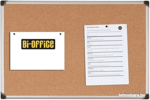 Офисная пробковая доска Bi-Office 90x60 GCA031178 фото 3