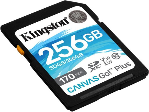 Карта памяти Kingston Canvas Go! Plus SDXC 256GB фото 4