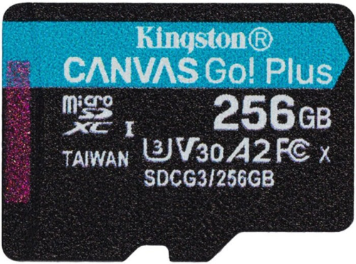 Карта памяти Kingston Canvas Go! Plus microSDXC 256GB (с адаптером) фото 4