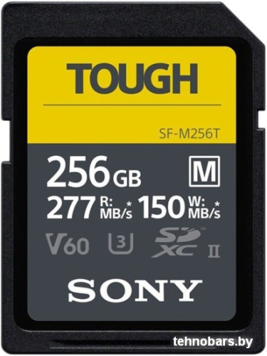 Карта памяти Sony SF-M Tough SDXC 256GB фото 3