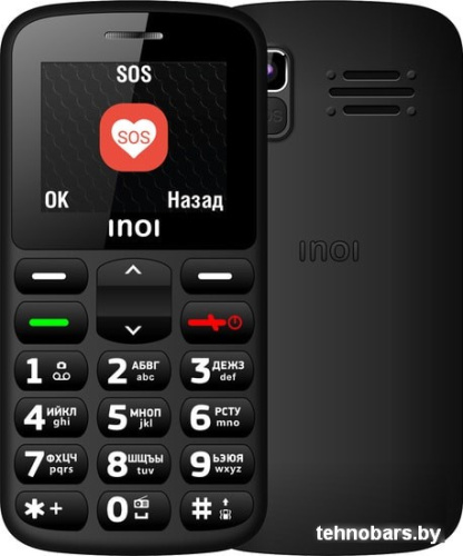 Мобильный телефон Inoi 117B (черный) фото 3