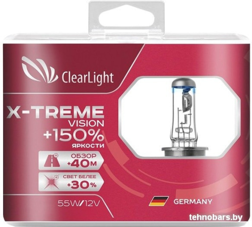 Галогенная лампа Clear Light X-treme Vision HB3 2шт фото 3
