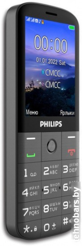Кнопочный телефон Philips Xenium E227 (темно-серый) фото 5