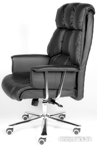 Кресло Norden Президент H-1133-35 leather (кожа, черный) фото 5