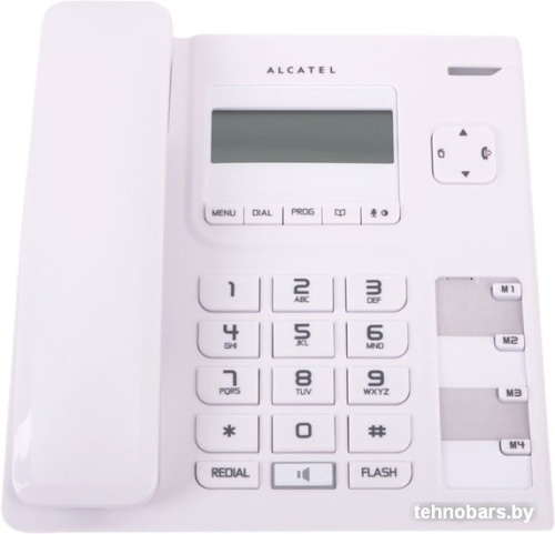 Проводной телефон Alcatel T56 (белый) фото 5