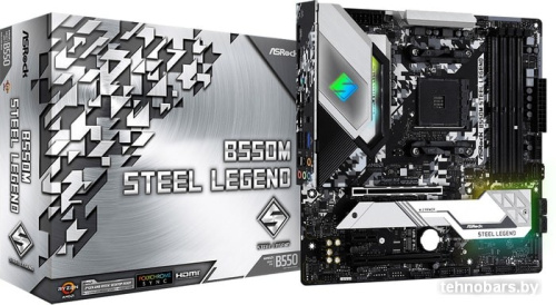 Материнская плата ASRock B550M Steel Legend фото 4