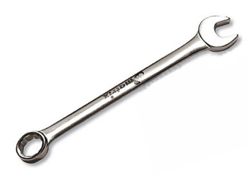 15153 Ключ комбинированный,  9 мм, CrV, полированный хром// MATRIX