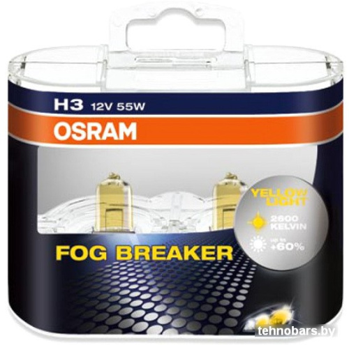 Галогенная лампа Osram H3 Fog Braker 2шт [62151FBR-DUOBOX] фото 3