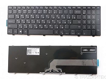 Клавиатура для ноутбука Dell Inspiron 17-5000, черная