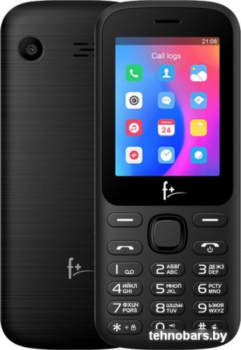 Кнопочный телефон F+ F257 (черный) фото 3