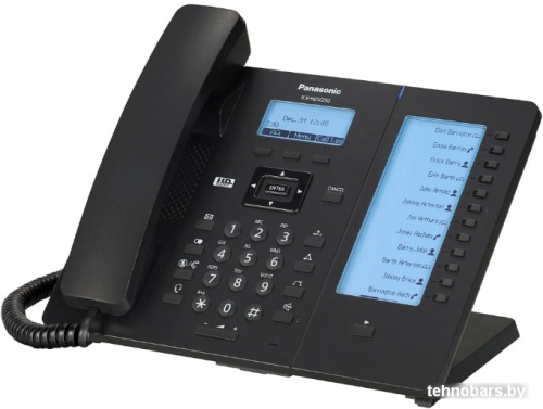Проводной телефон Panasonic KX-HDV230RUB (черный) фото 3