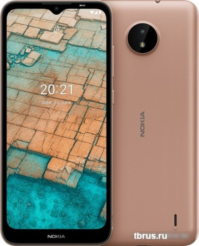 Смартфон Nokia C20 2GB/32GB (песочный) фото 3