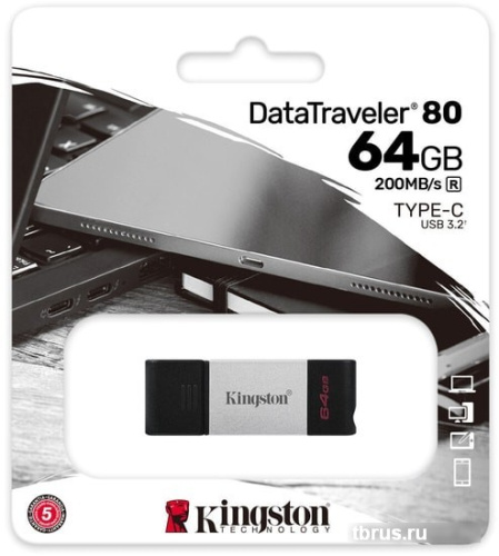 USB Flash Kingston DataTraveler 80 64GB фото 7