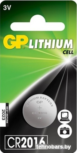 Батарейки GP Lithium CR2016 фото 3
