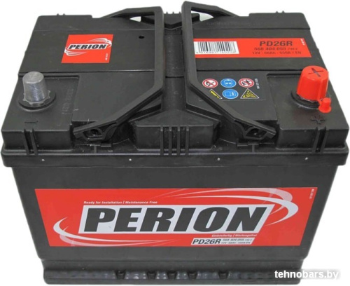 Автомобильный аккумулятор Perion PD26R (68 А·ч) фото 3