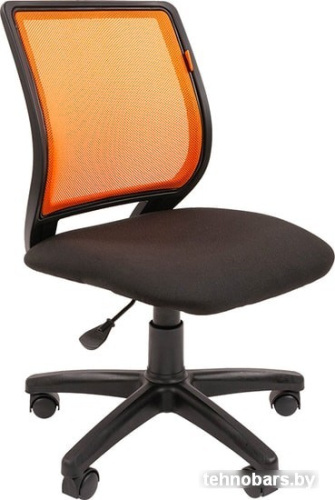 Офисный стул CHAIRMAN 699 Б/Л (черный/оранжевый) фото 3