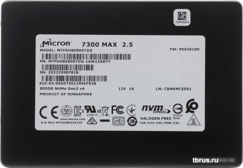 SSD Micron 7300 Max 800GB MTFDHBE800TDG-1AW1ZABYY фото 3