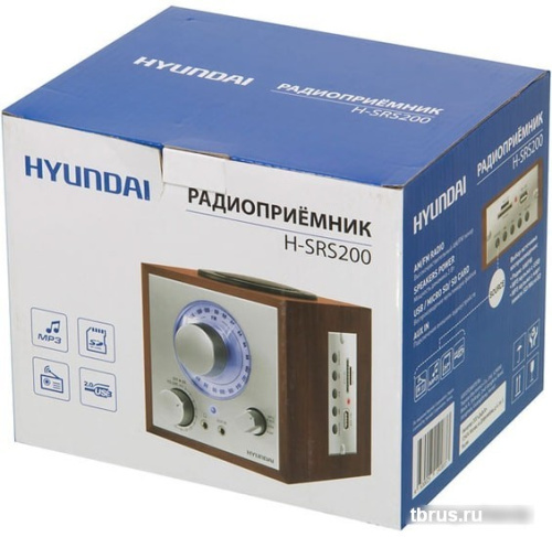 Радиоприемник Hyundai H-SRS200 фото 6