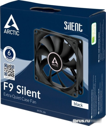 Вентилятор для корпуса Arctic F9 Silent Black ACFAN00211A фото 6